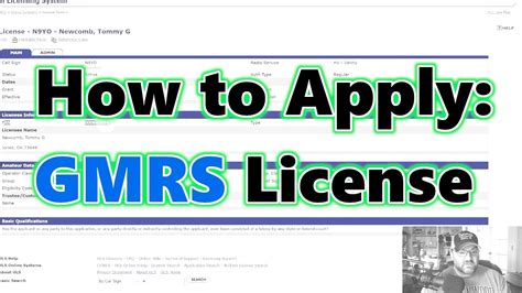 Step 3 Select "Apply For a New License" Step 4 Select ZA General Mobile Radio (GMRS) Step 5 Complete the Applicant Questions (Most people select NO3). . Fcc gmrs license application status